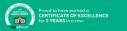 Ecotours.cz earns 2018 TRIPADVISOR CERTIFICATE OF EXCELLENCE “HALL OF FAME” RECOGNITION